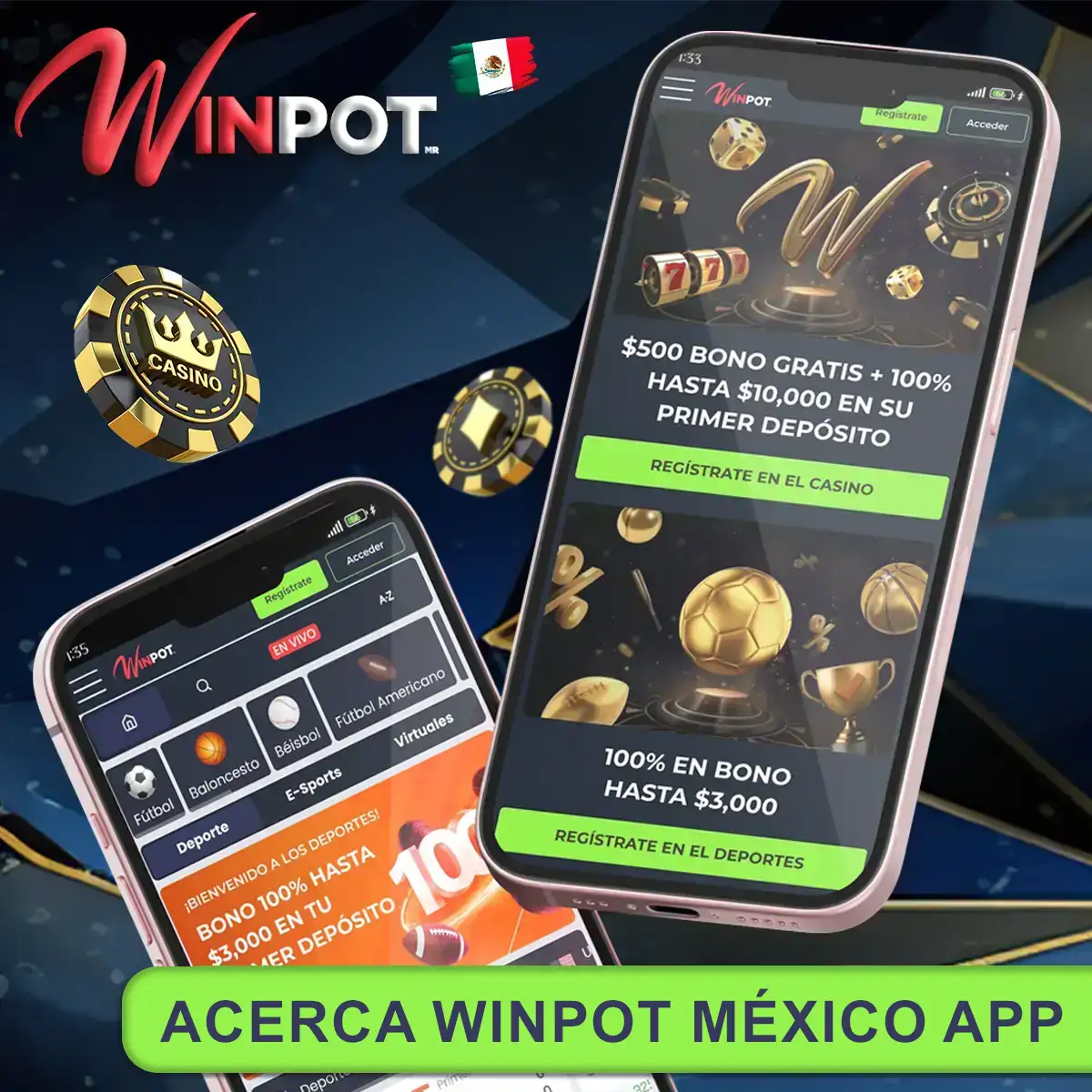 Acerca de la aplicación Winpot México