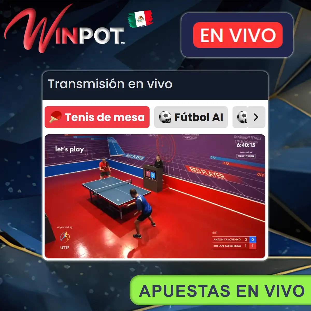 Apuestas en tiempo real