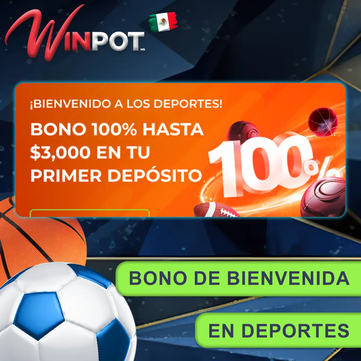 Bonificación de bienvenida en deportes