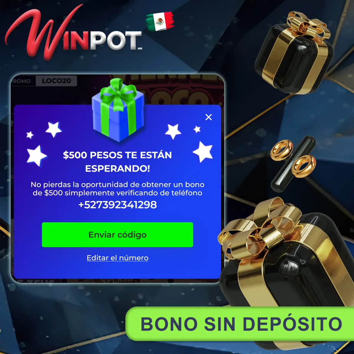 Bonificación sin depósito