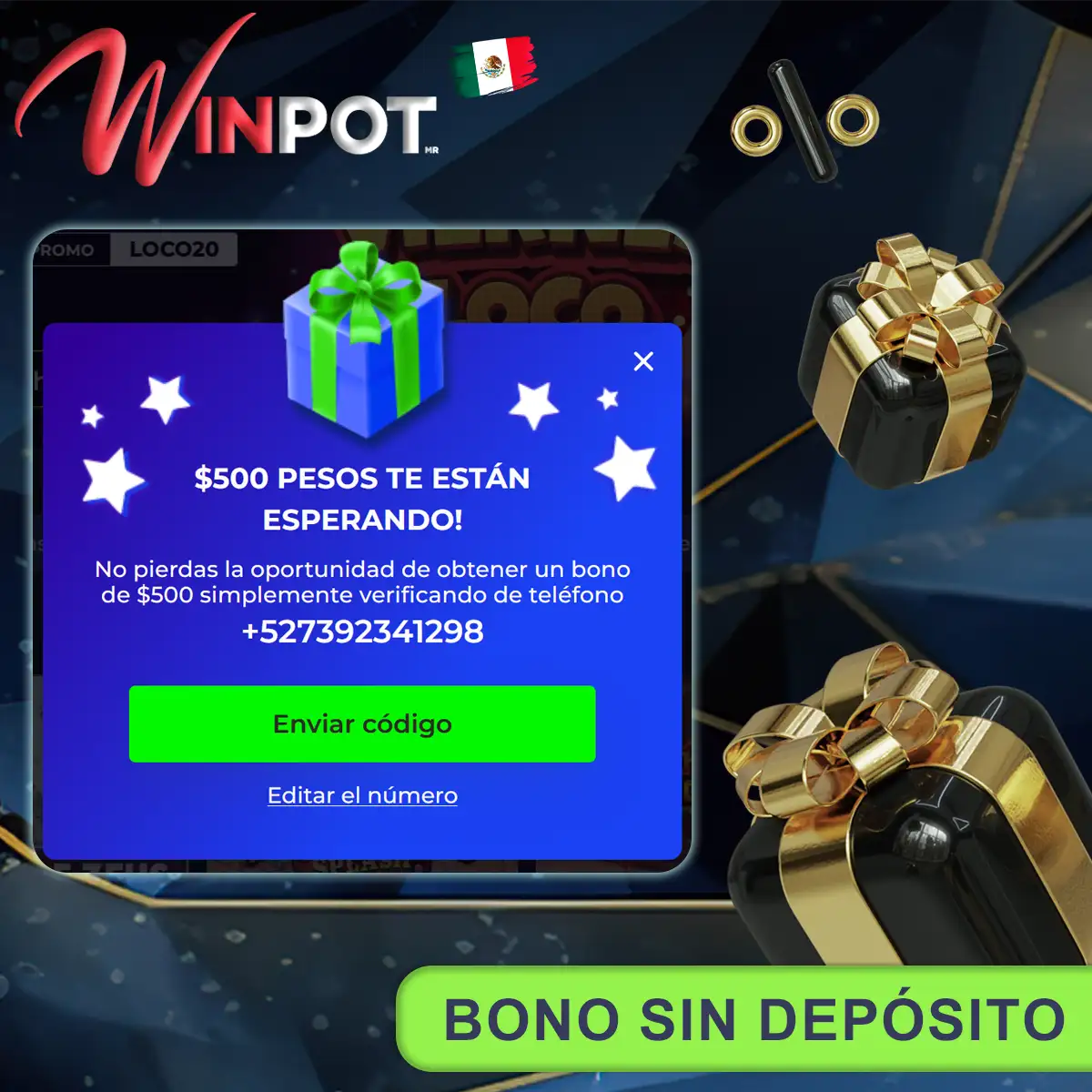 Bonificación sin depósito