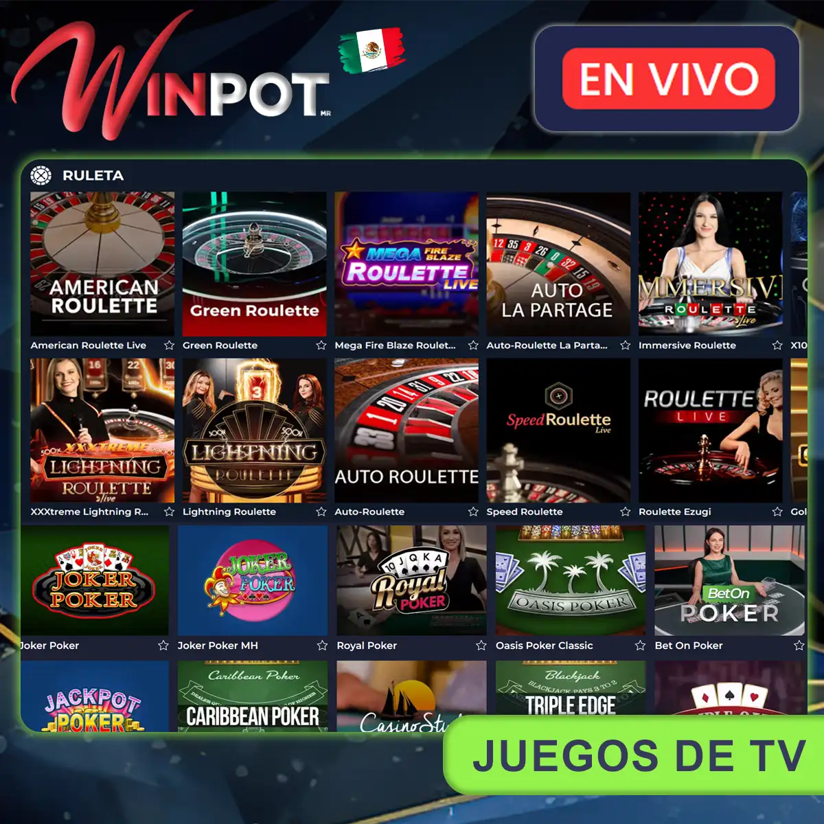 Juegos de tv Winpot