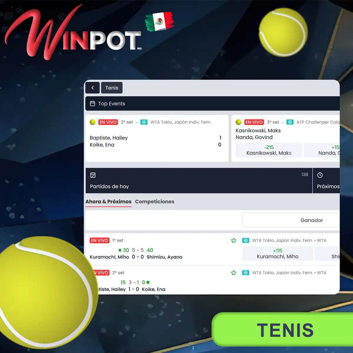 Apuestas de tenis